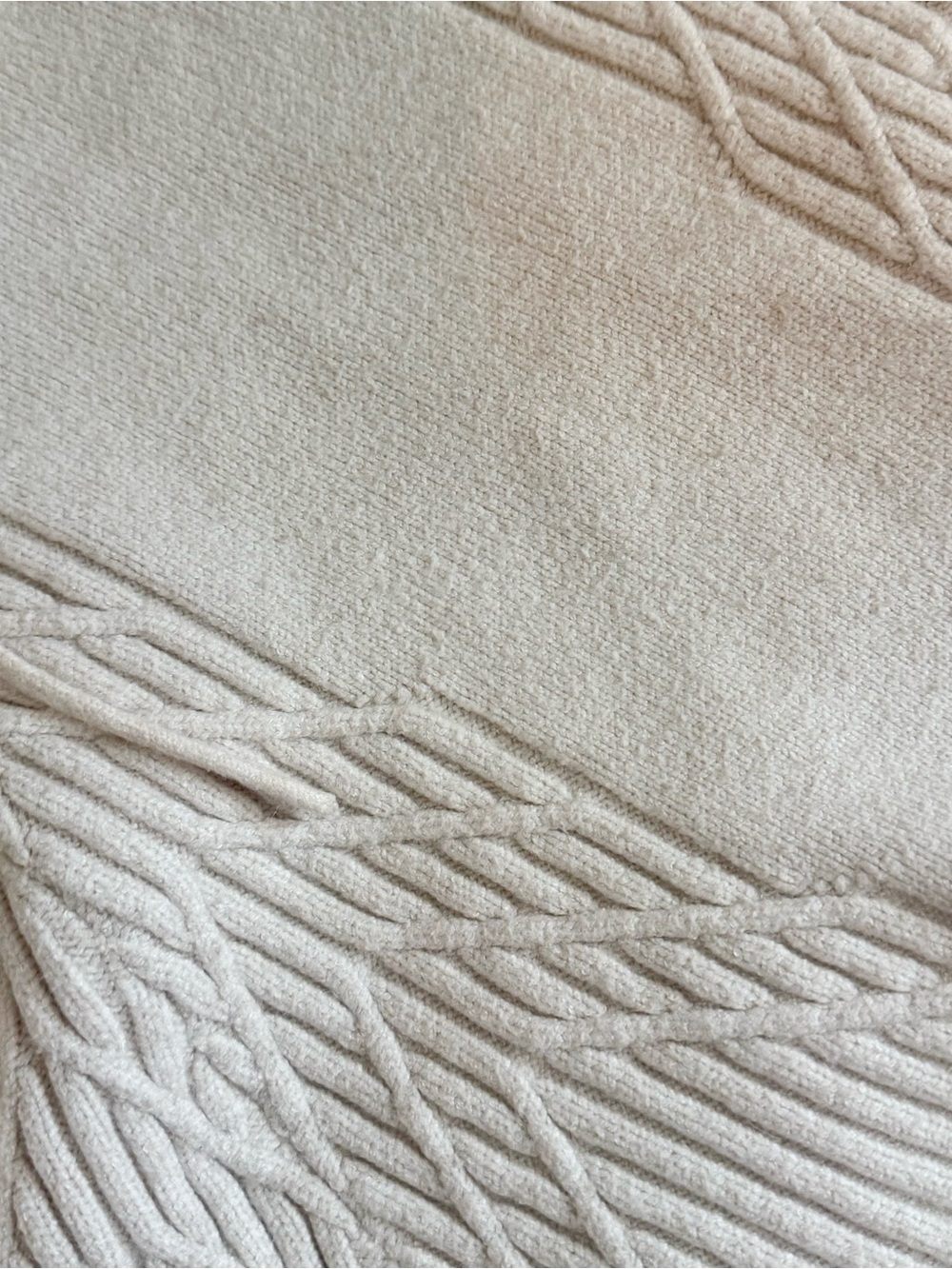 Free People | Cream Cable Knit Sweater Dress | Boho - Picture 4 of 7